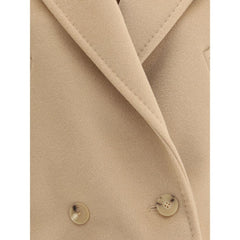Max Mara Beige Wool Coat