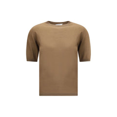 Max Mara Brown Fleece Wool Top