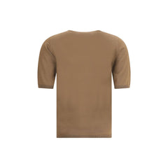 Max Mara Brown Fleece Wool Top