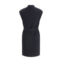 Max Mara Black Viscose Coat