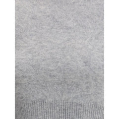 Max Mara Gray Cashmere Sweatshirt