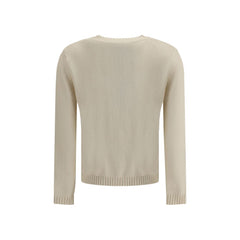 Max Mara Cream Cotton Sweatshirt