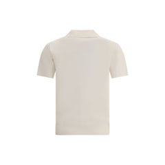 Max Mara White Viscose Dress Shirt
