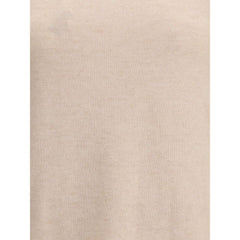 Max Mara Beige Wool Turtleneck