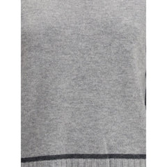 Max Mara Gray Wool Sweatshirt