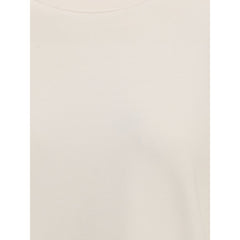Max Mara White Polyester T-Shirt