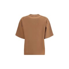 Max Mara Brown Polyester T-Shirt