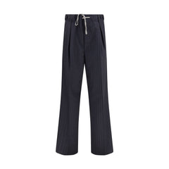 Margiela Gray Wool Casual Pants