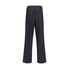 Margiela Gray Wool Casual Pants