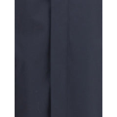 Burberry Blue Cotton Coat