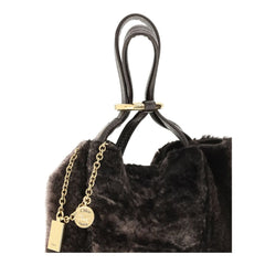 Chloé Brown Fur Shoulder Bag