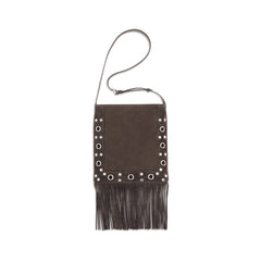 Valentino Garavani Brown Leather Shoulder Bag