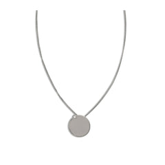 MM6 Silver Brass Necklace