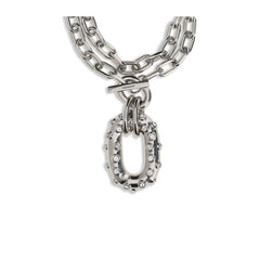 Rabanne Silver Metal Necklace