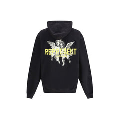 Represent Black Cotton Sweatshirt