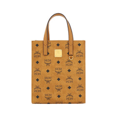 MCM Brown Cotton Handbag