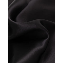 Dolce & Gabbana Black Silk Pocket Square