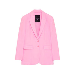Patrizia Pepe Pink Polyester Blazer