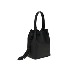 Valentino Garavani Black Leather Shoulder Bag