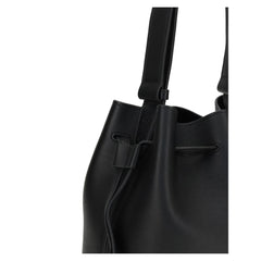 Valentino Garavani Black Leather Shoulder Bag