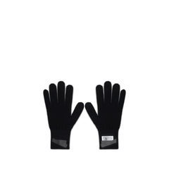 MM6 Black Wool Gloves