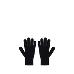 MM6 Black Wool Gloves