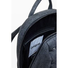 Desigual Gray Polyester Women Backpack