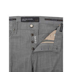 Jacob Cohen Gray Wool Casual Pants