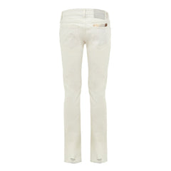 Jacob Cohen Blue Cotton Skinny Jeans