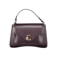 Coccinelle Purple Leather Handbag