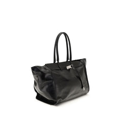 Benedetta Bruzziches Black Calf Leather Bos Taurus Shoulder Bag