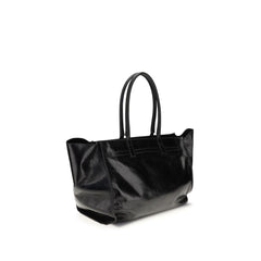 Benedetta Bruzziches Black Calf Leather Bos Taurus Shoulder Bag