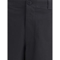 Gucci Black Cotton Casual Pants