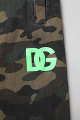 Dolce & Gabbana Multicolor Camouflage Cotton Men Jogger Pants