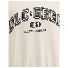 Dolce & Gabbana Beige Cotton Sweatshirt