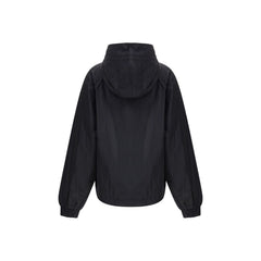 Ganni Black Nylon Shell Jacket