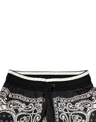 Dolce & Gabbana Black Cotton Bandana Jogger Sweatpants Pants