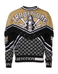 Dolce & Gabbana Multicolor Tradizione E Devotion Sweatshirt Sweater