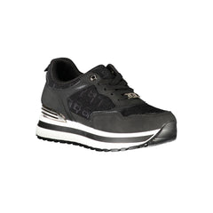 Laura Biagiotti Black Polyester Women Sneaker