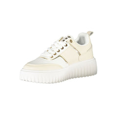 Laura Biagiotti Beige Polyester Women Sneaker