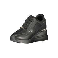 Laura Biagiotti Black Polyester Women Sneaker