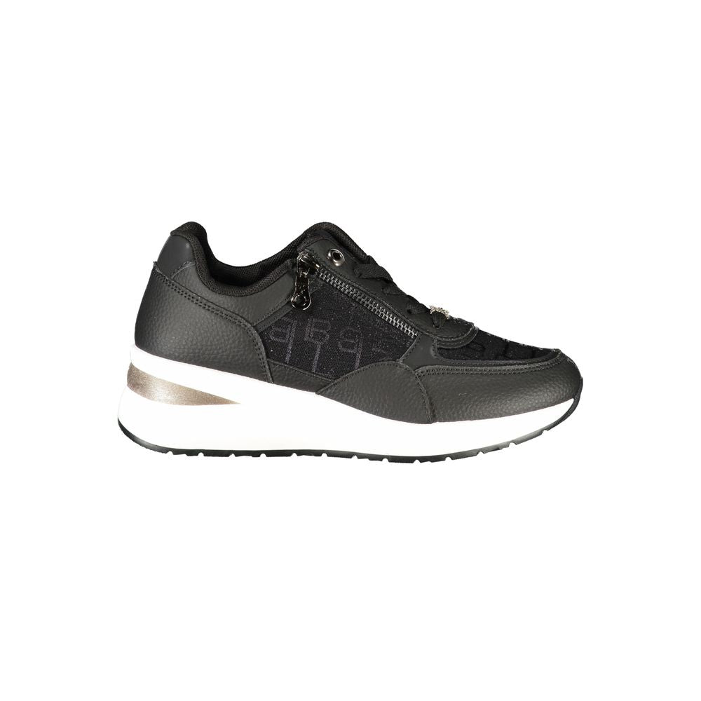Laura Biagiotti Black Polyester Women Sneaker