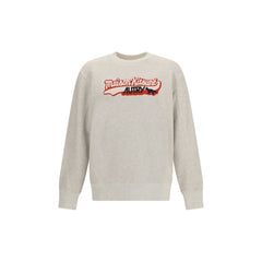 Autry Gray Cotton Sweatshirt