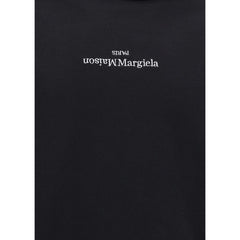 Margiela Black Cotton Sweatshirt