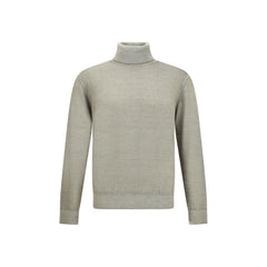 Cruciani Green Wool Turtleneck