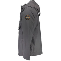 Napapijri Gray Polyamide Jackets & Coat