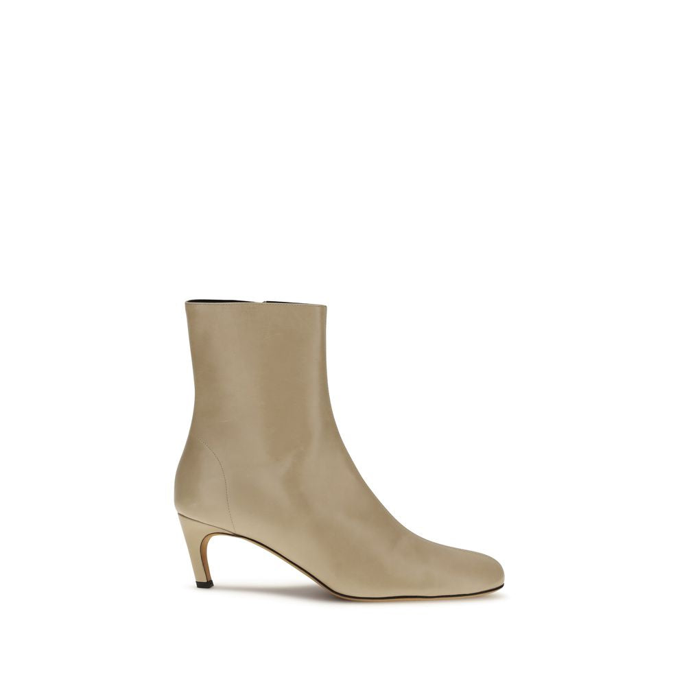 Proenza Schouler Beige Calf Leather Bos Taurus Ankle Boots