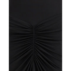 The Andamane Black Polyester Casual Dress