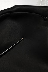 Dolce & Gabbana Black Necklace Crystal DG Logo Sweatshirt Sweater