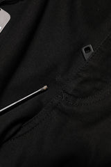 Dolce & Gabbana Black Cotton Mid Waist Skinny Men Denim Jeans